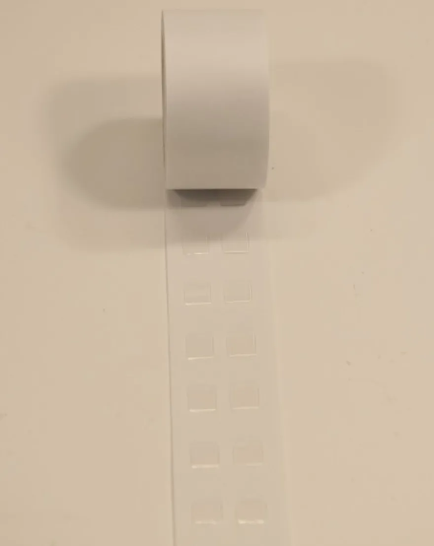 Klebequadrate "Wachs-Haftis", 8mm x 8mm, 250 Stück