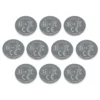 Knopfzellen-Batterien, Lithium 3V CR2032, 210mAh, 10 Stück