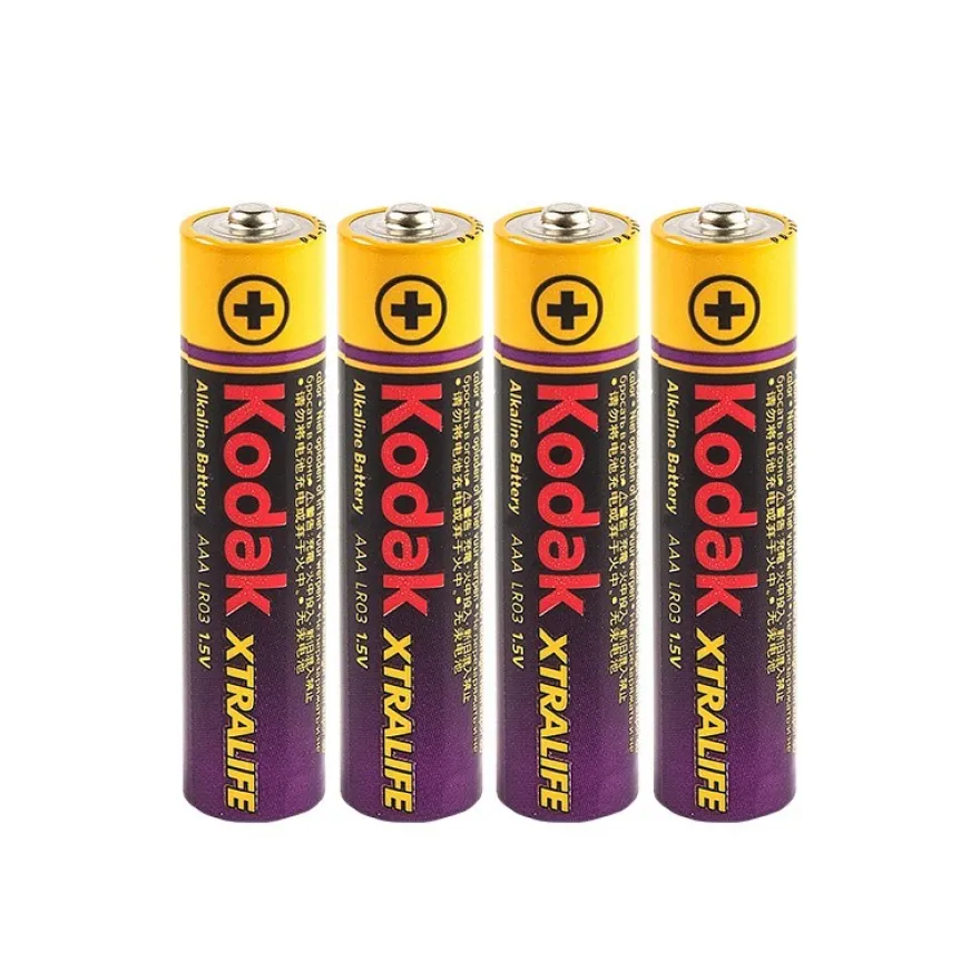 KODAK Xtralife Batterien AAA Micro LR03, Alkaline, 1,5 V, 2800 mAh, 4 Stück