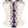 Korsett/Corsage-Grußkarten, 18x14,5cm, champagner,Doré, 10 Stück