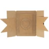 Kraftpapier-Überraschungsbox, 12,5cm x 12,5cm x 12,5cm, 300 g/m², 25-teilig
