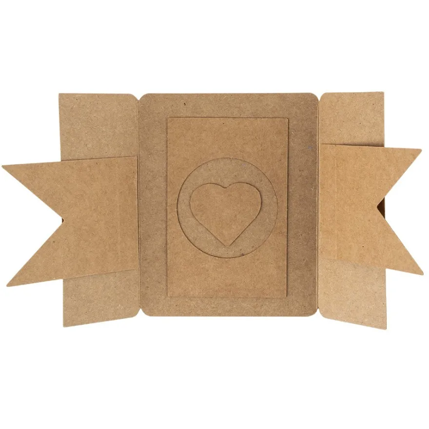 Kraftpapier-Überraschungsbox, 12,5cm x 12,5cm x 12,5cm, 300 g/m², 25-teilig