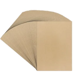 Kraftpapier, selbstklebend, DIN A4, 80g/m², bedruckbar, 50 Bogen