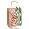 Kraftpapier-Taschen, 18cm x 23cm x 10cm, 170g/m², 16 Stück