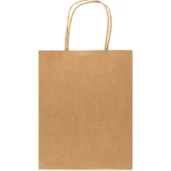 Kraftpapier-Taschen, 18cm x 23cm x 10cm, 170g/m², 16 Stück