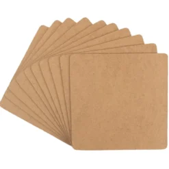 Kreativ-Platten, quadratisch, 14cm x 14cm, Stärke: 2mm, 10 Stück