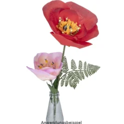 Krepp-Bänder, 5cm breit, 10m lang, 17g/m², verschiedene Farben, 24 Rollen