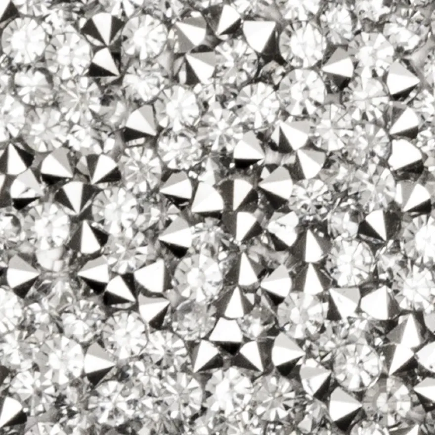 Kristall-Bügelbild, silber, 15 x 4,5 cm, Sonnenbrille