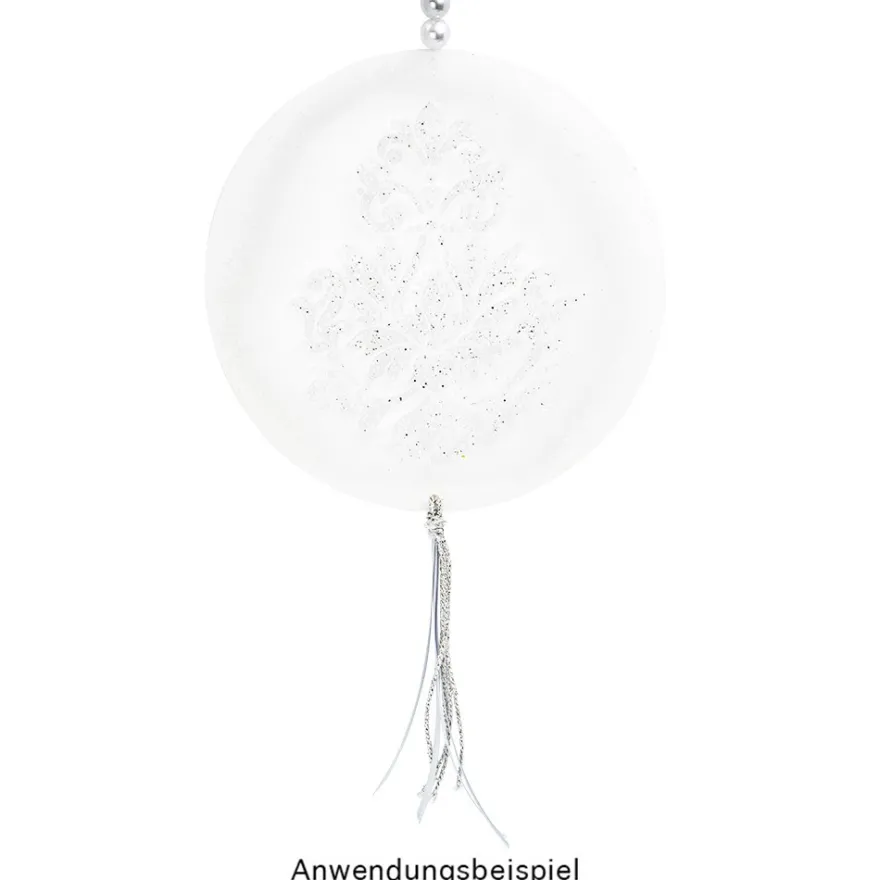 Kristall-Eis-Medium mit Silberglitzer, transluzent, 150ml