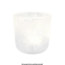 Kristall-Eis-Medium mit Silberglitzer, transluzent, 150ml