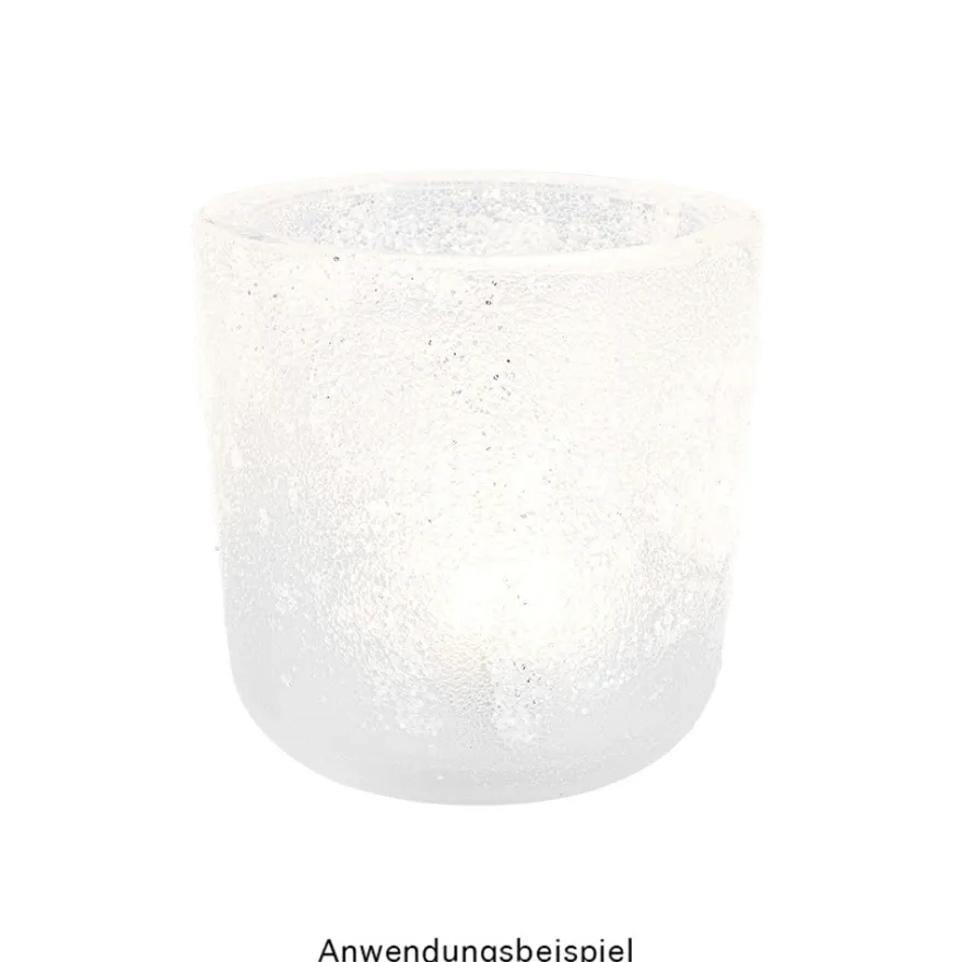 Kristall-Eis-Medium mit Silberglitzer, transluzent, 150ml