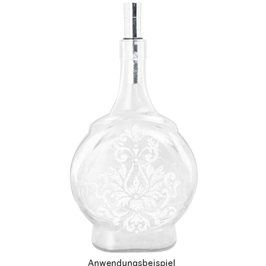 Kristall-Eis-Medium mit Silberglitzer, transluzent, 150ml