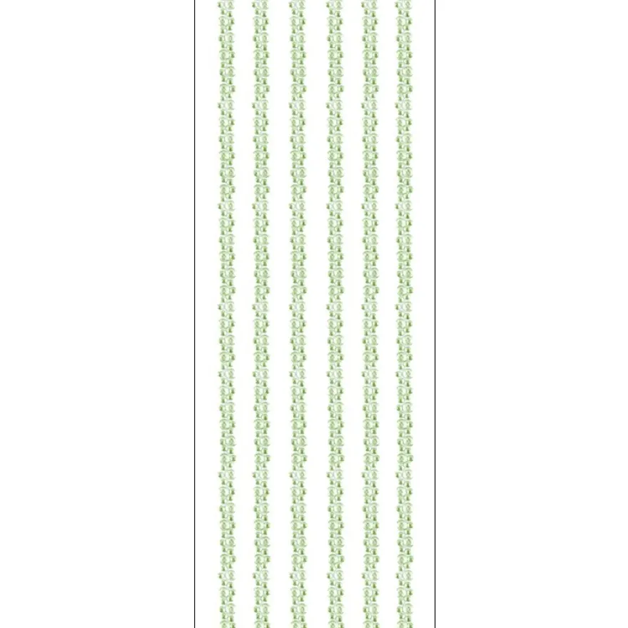 Kristallkunst, Bordüre 1, selbstklebend, 10cm x 30cm, hellgrün irisierend