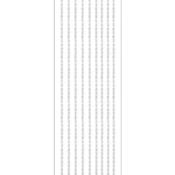 Kristallkunst, Bordüre 2, selbstklebend, 10cm x 30cm, klar