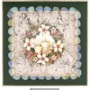 Kristallkunst, Bordüre Tropfen, 10cm x 30cm, selbstklebend, verschiedene Farben, 5 Bogen