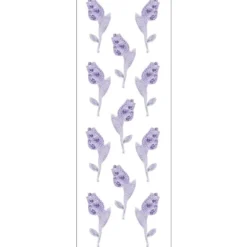 Kristallkunst, Tulpe, selbstklebend, 10cm x 30cm, flieder