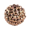 Kristall-Perlen, Ø 10mm, bronze, 10 Stück