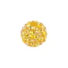 Kristall-Perlen, Ø10 mm, 10 Stück, gold-irisierend