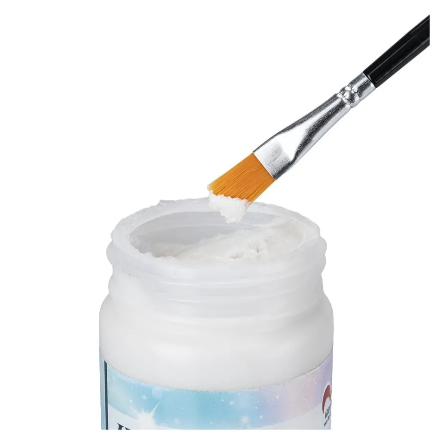 Kristall-Schnee, weiß-irisierend, 250ml