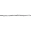 Lamettaband mit Draht, 3m lang, silber-metallic
