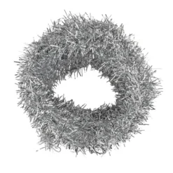 Lamettaband mit Draht, 3m lang, silber-metallic