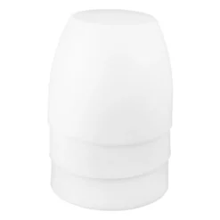Lampenschirme zum Wechseln, Ø 12,3cm, 10cm hoch, weiß, 3 Stück