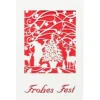 Laser-Grußkarte "Frohes Fest 2", 12cm x 18cm, mit Einleger & Umschlag