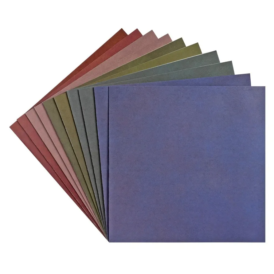 Laser-Grußkarten, Stern, mit Einlegern, 16cm x 16cm, 5 Farben, inkl. Umschläge, 30teilig