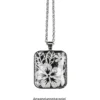 Laser-Kartenaufleger, Floral 1, 14cm x 14cm, 220 g/m², 5 Farben, 20 Stück