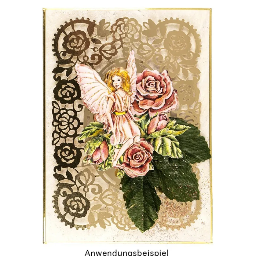 Laser-Kartenaufleger, Rahmen 1, 14,8cm x 10,2cm, 220 g/m², 5 Farben, 20 Stück
