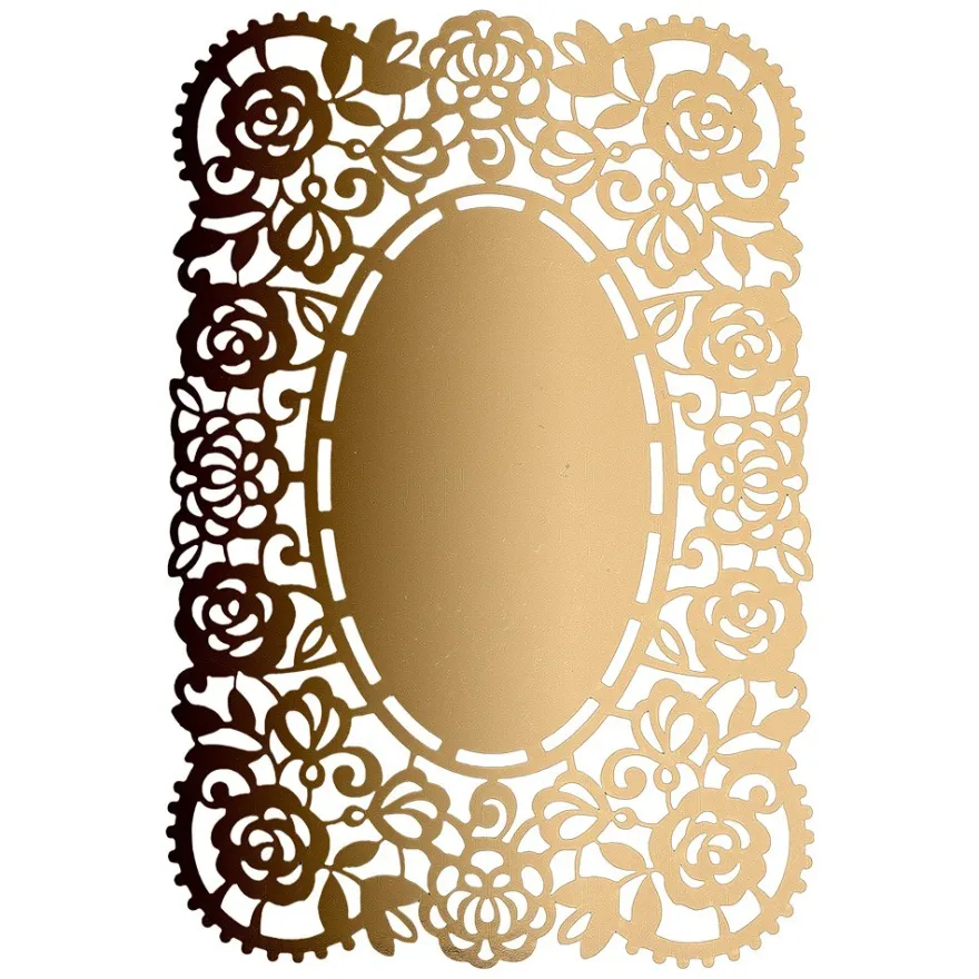 Laser-Kartenaufleger, Rahmen 1, 14,8cm x 10,2cm, 220 g/m², 5 Farben, 20 Stück