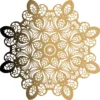 Laser-Kartenaufleger, Zierdeckchen, Ornament 21, Ø 14cm, 220 g/m², 5 Farbtöne, 20 Stück