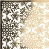 Laser-Kartenaufleger, Zierdeckchen Eiskristalle 1, 14,8cm x 10,5cm, 4 Farbtöne, 20 Stück