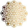 Laser-Kartenaufleger, Zierdeckchen, Ornament 6, Ø 14cm, 220 g/m², 5 Farben, 20 Stück