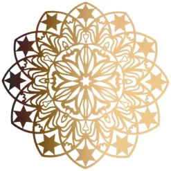 Laser-Kartenaufleger, Zierdeckchen, Ornament 6, Ø 14cm, 220 g/m², 5 Farben, 20 Stück