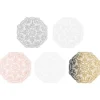 Laser-Kartenaufleger, Zierdeckchen, Ornament 16, Ø 14cm, 220 g/m², 5 Farbtöne, 20 Stück