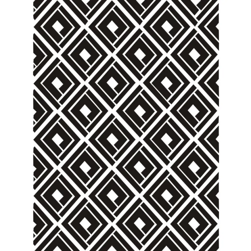 Laser-Kunststoff-Schablone, DIN A4, Hintergrund 9, Strickmuster 1