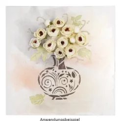 Laser-Kunststoff-Schablone, DIN A4, Flacon