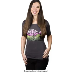Laser-Kunststoff-Schablone, DIN A4, Lotus