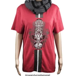 Laser-Kunststoff-Schablone, DIN A4, Hamsa-Hand