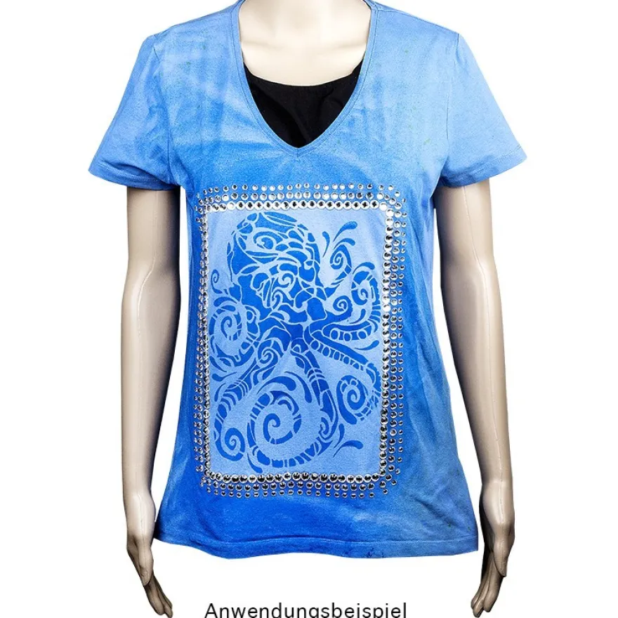 Laser-Kunststoff-Schablone, DIN A4, Oktopus