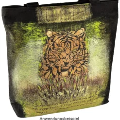 Laser-Kunststoff-Schablone, DIN A4, Tiger