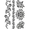 Laser-Kunststoff-Schablone, DIN A4, Ornamente