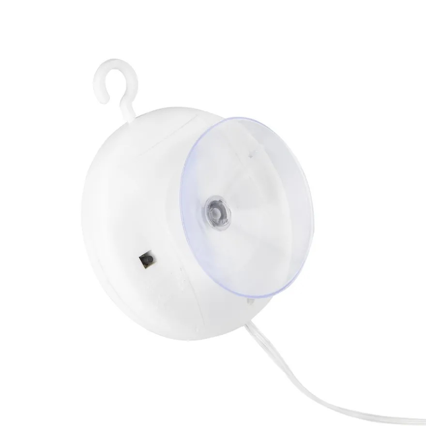 LED-Acryl-Rahmen, Ø 20,8cm, mit 36 LEDs in Warmweiß, inkl. Timer