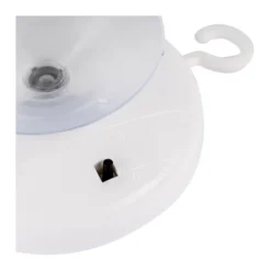 LED-Acryl-Rahmen, Ø 20,8cm, mit 36 LEDs in Warmweiß, inkl. Timer