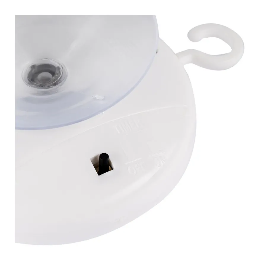 LED-Acryl-Rahmen, Ø 20,8cm, mit 36 LEDs in Warmweiß, inkl. Timer