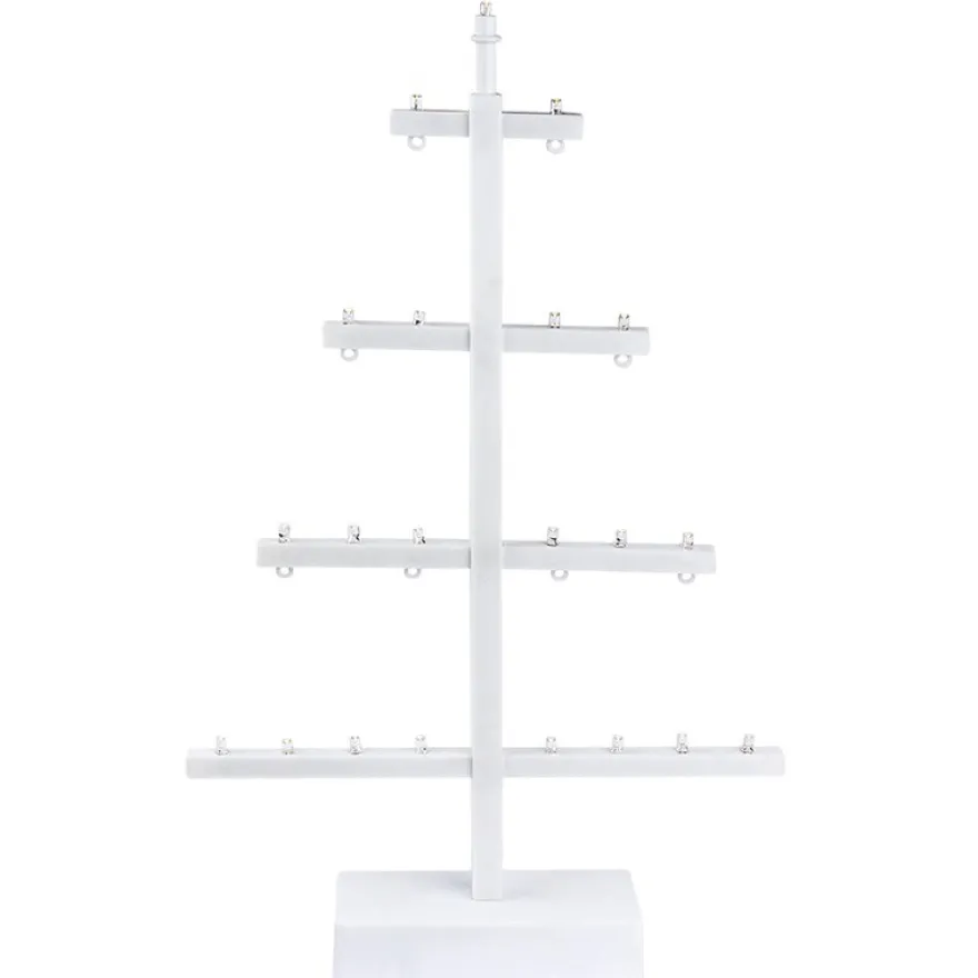 LED-Dekoleuchter, Tanne, 40cm hoch, 21 LED-Lichter in Warmweiß, Timer