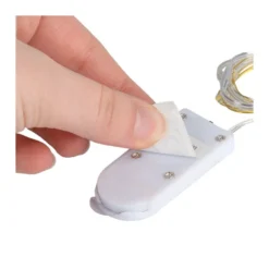 LED-Draht-Lichterketten, warmweiß, 20 LEDs, 1m lang, inkl. Timer, 10 Stück