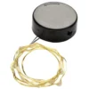 LED Drahtlicht-Podest, warmweiß, 5cm Birnenabstand, 10er