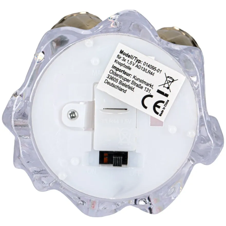 LED-Engel, betend & mit Buch, 12,3cm hoch, warmweiß, inkl. Timer, 2 Stück
